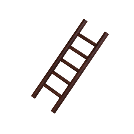 Ladder  3D Illustration