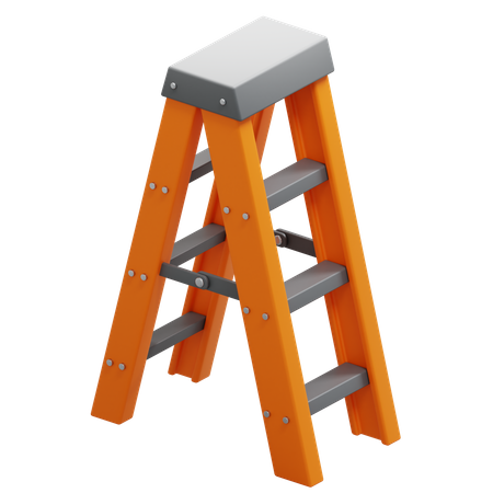 Ladder 3D Illustration
