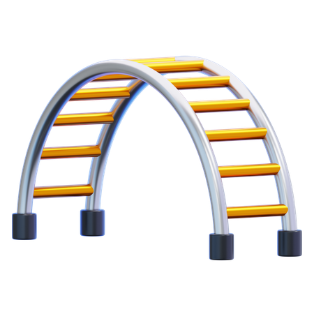 Ladder Bridge  3D Icon