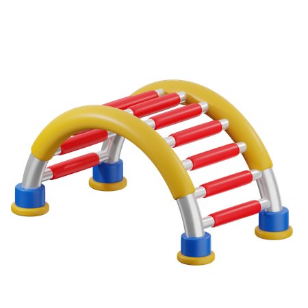 Ladder Bridge  3D Icon