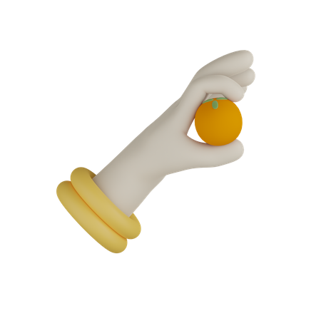 Laddu Hand  3D Icon