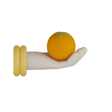 Laddu In Hand  3D Icon