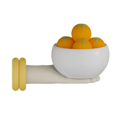 Laddu Bowl  3D Icon