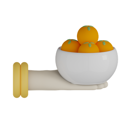 Laddu Bowl  3D Icon
