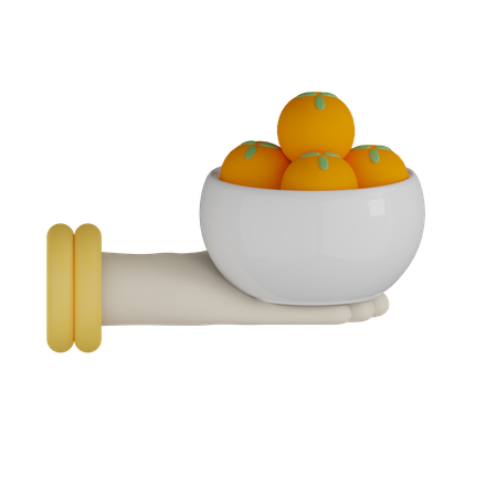 Laddu Bowl  3D Icon