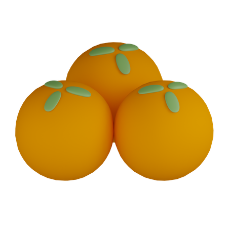 Laddu de três peças  3D Icon