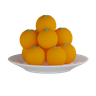 3d laddu plate emoji