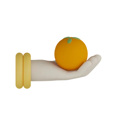 Laddu In Hand  3D Icon