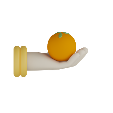 Laddu In Hand  3D Icon
