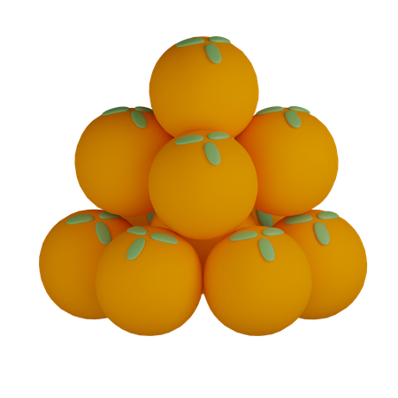 Laddu Pile  3D Icon