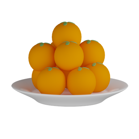 Assiette laddu  3D Icon