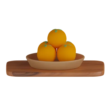 Laddu Plate  3D Icon