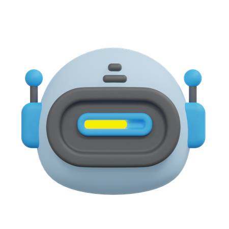 Bot wird geladen  3D Icon