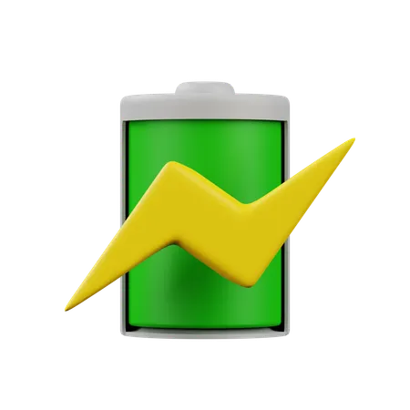 Batterie aufladen  3D Icon