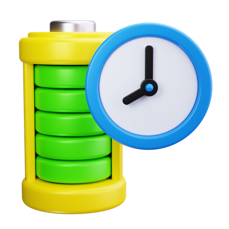 Batterie aufladen  3D Icon