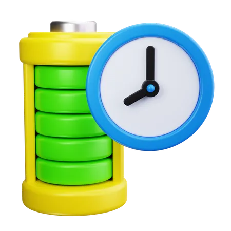 Batterie aufladen  3D Icon