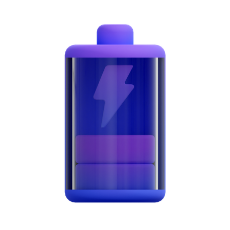 Batterie aufladen  3D Icon