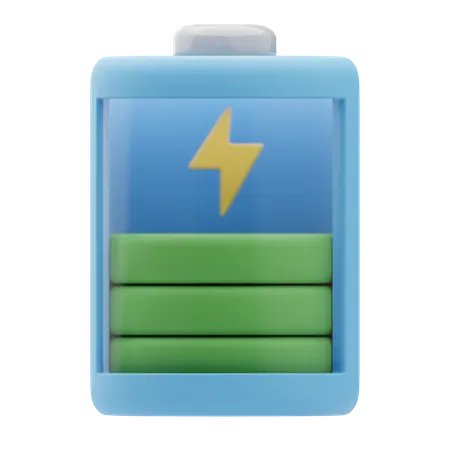 Batterie aufladen  3D Icon