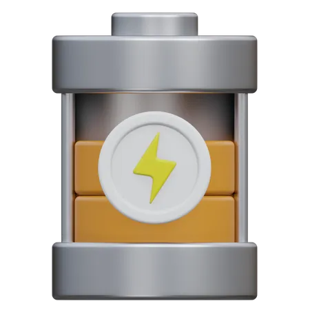 Batterie aufladen  3D Icon