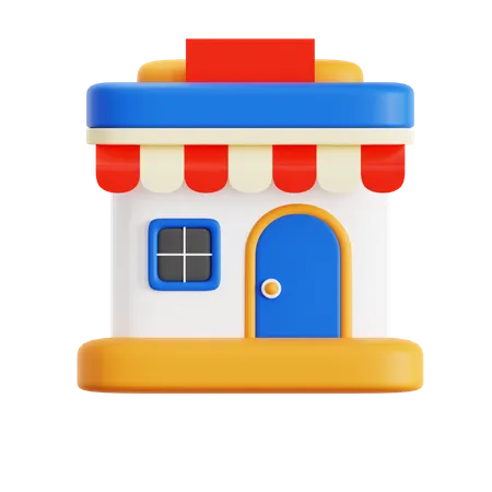 Ladenbau  3D Icon