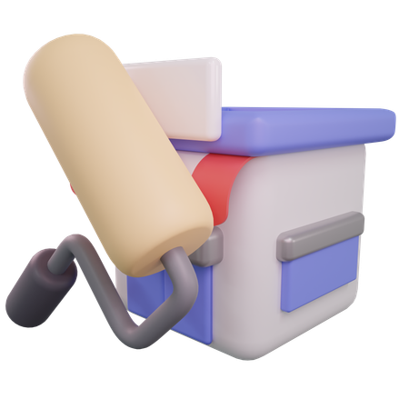 Ladenrenovierung  3D Icon