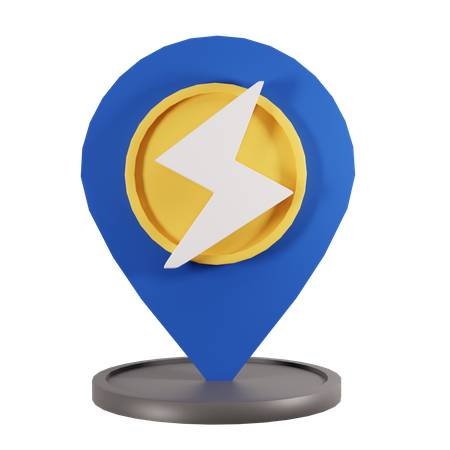 Ladeort  3D Icon