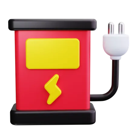 Ladestation  3D Icon