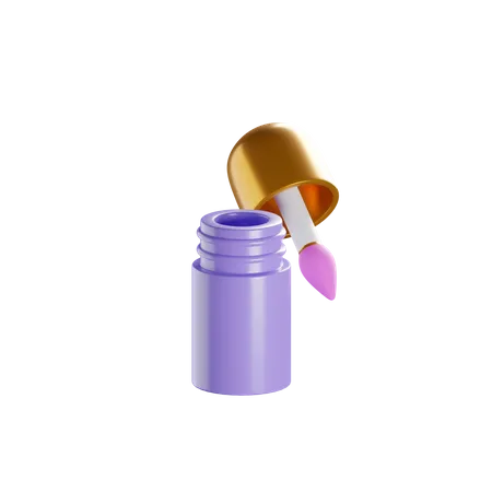 Ladies Lipstick  3D Icon