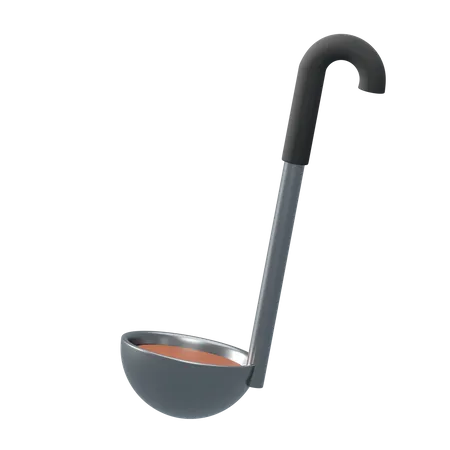 Ladle  3D Illustration