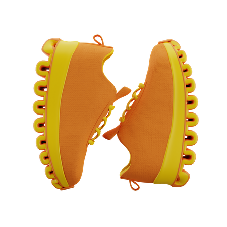 Lado dos sapatos  3D Icon