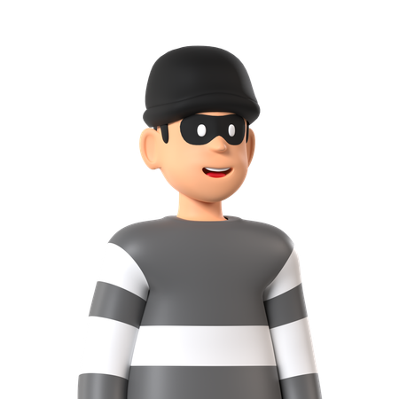 Ladrão  3D Icon