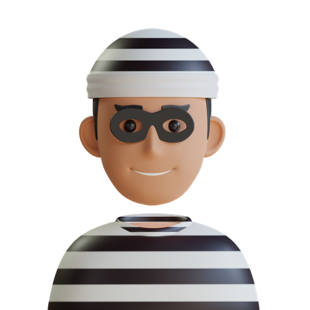 Ladrão  3D Icon