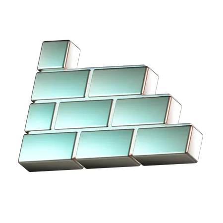 Ladrillo  3D Icon