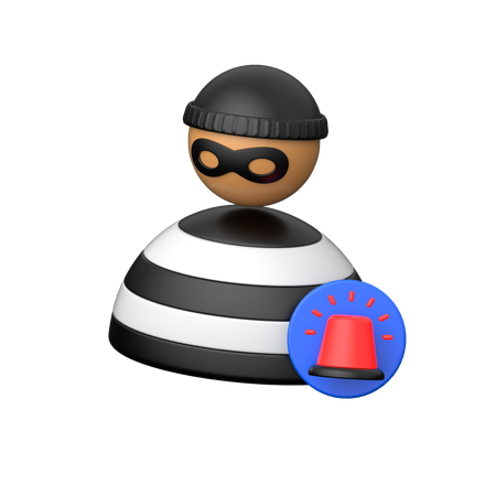 Ladrones  3D Icon