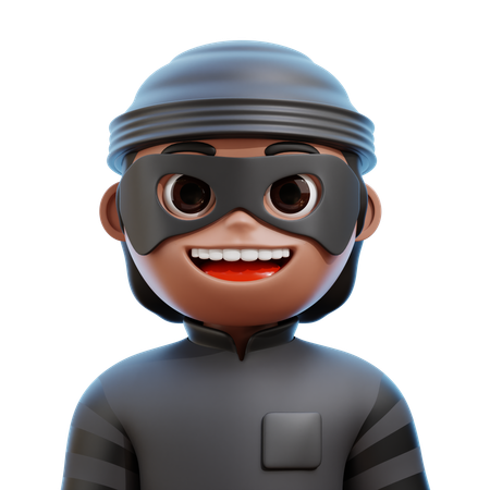 Ladrón  3D Icon