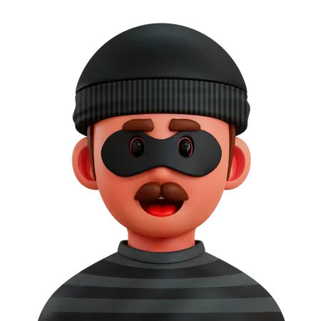 Ladrón  3D Icon