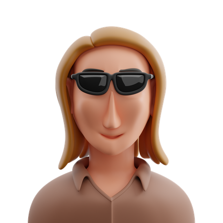 Lady Avatar  3D Icon