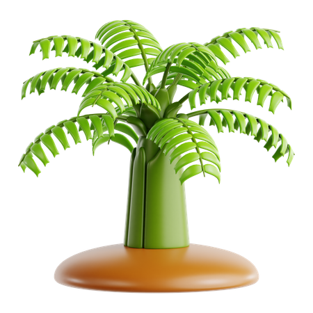 Lady Palm  3D Icon