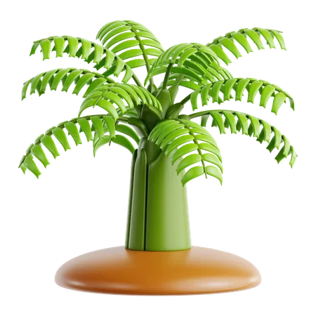 Lady Palm  3D Icon