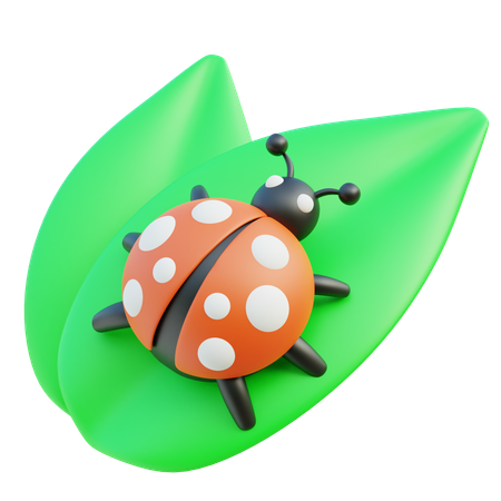 Ladybug  3D Icon