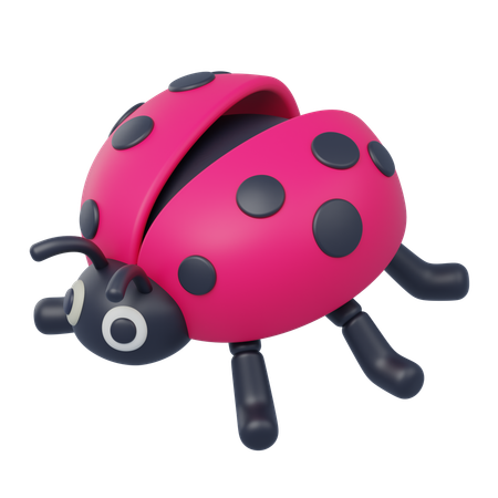 Ladybug  3D Icon