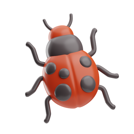 Ladybug  3D Icon