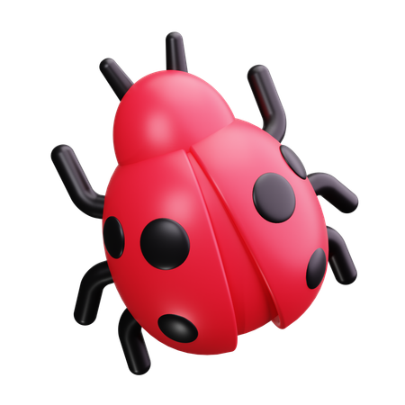 Ladybug  3D Icon