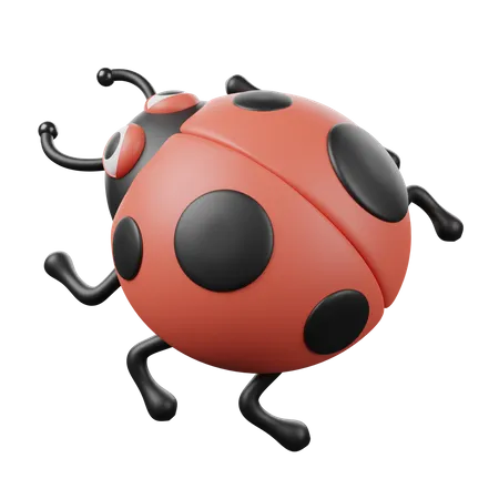 Ladybug  3D Icon