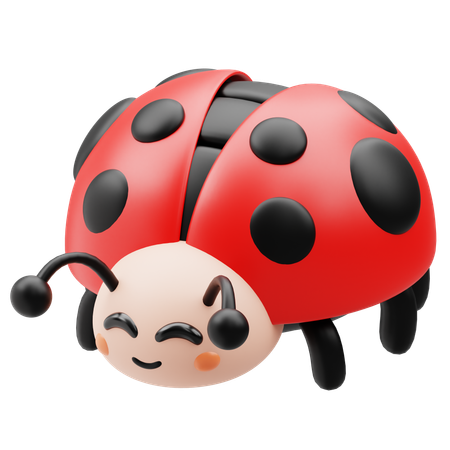 Ladybug  3D Icon