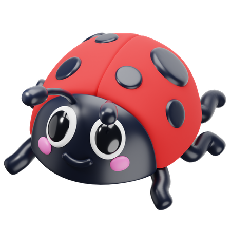 Ladybug  3D Icon