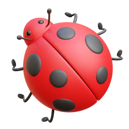 Ladybug  3D Icon