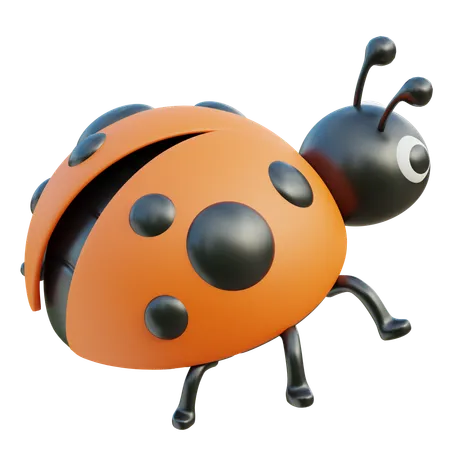 Ladybug  3D Icon