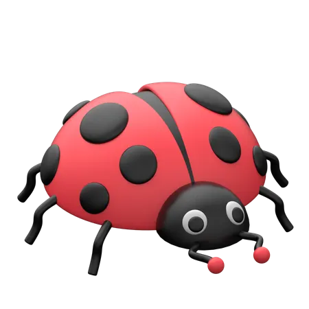 Ladybug  3D Icon