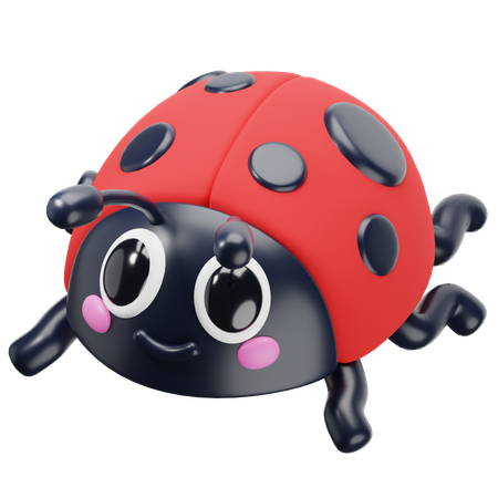 Ladybug  3D Icon